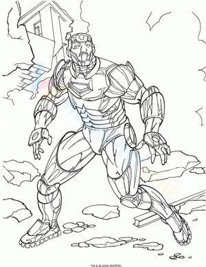 Iron Man in Battle Fun