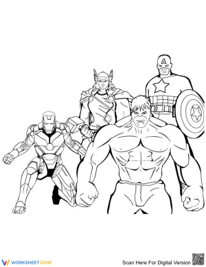 Iron Man and Superhero Friends