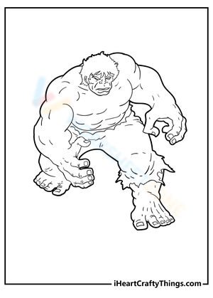 Cool Hulk Character Study