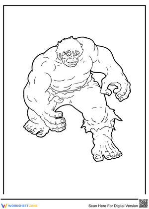 Cool Hulk Character Study