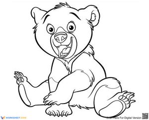 Funny bear