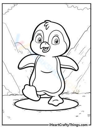 Discover a Happy Penguin