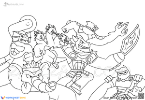 Cool Heroes of Goo Jit Zu