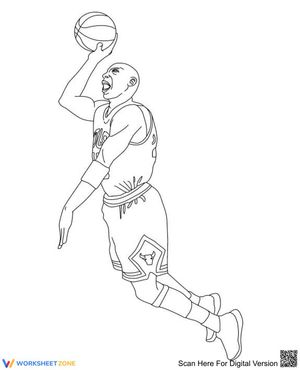Michael Jordan Basketball Worksheet