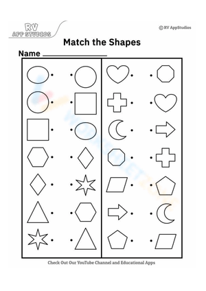 Matching Shapes Activity