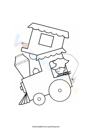Color by Shapes Worksheet 3