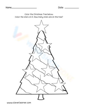 Color the Star Creative Worksheet