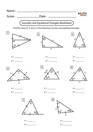 Isosceles and Equilateral Triangles