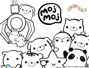 All Squishmallows Worksheet