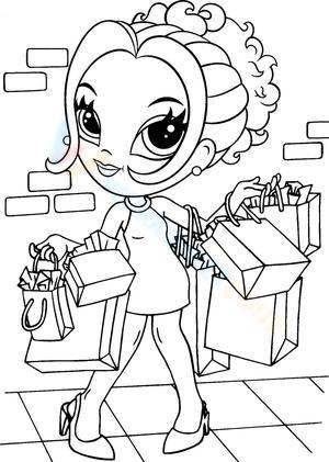 Lisa Frank shopping