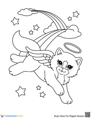 Flying cat