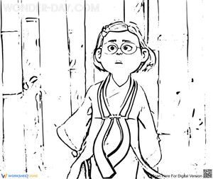 Girl from Turning Red