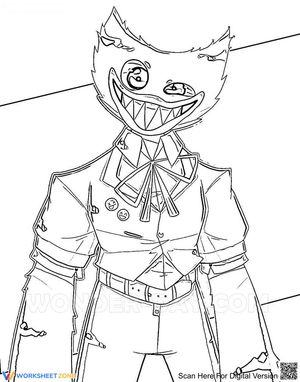 Huggy Wuggy in Suit
