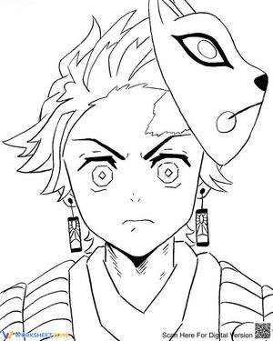 Tanjiro Kamado with Mask