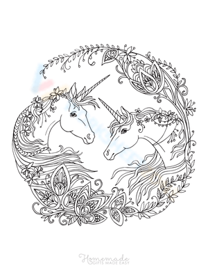 Beautiful Unicorn Illustration