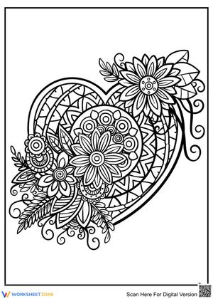Vibrant Heart Illustration