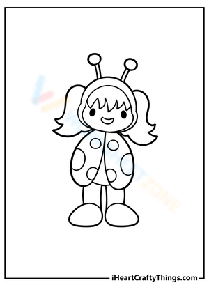 Girl Ladybug
