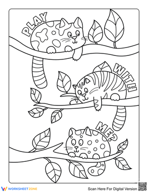 Funny Cat Doodle