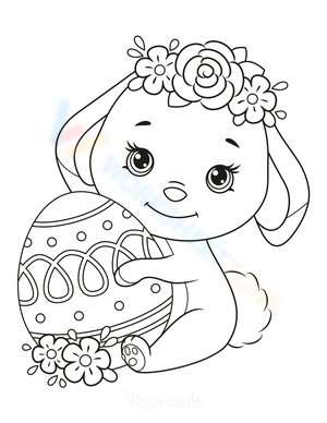 Easter Bunny with Egg