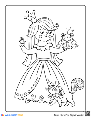Princess with Frog