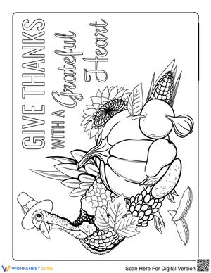 Realistic Turkey and Vegetable Havest