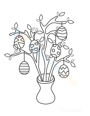 Easter Egg Tree