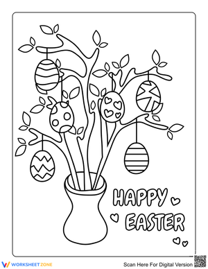Easter Egg Tree