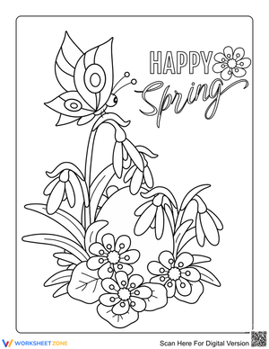 Spring Bulbs with Egg