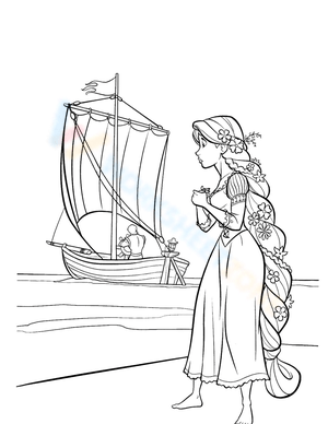 Tangled Illustration
