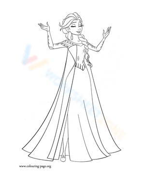 Elsa eyes closed