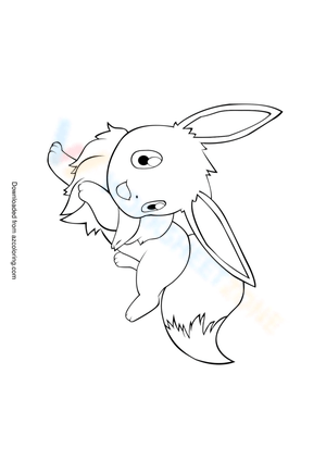 Eevee smiling