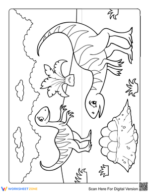 Theropods with Eggs