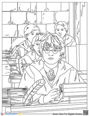 Harry in Classroom