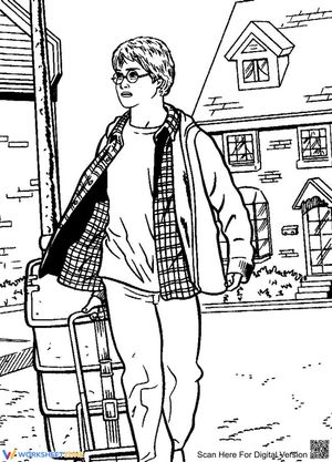 Harry and Luggage Bag