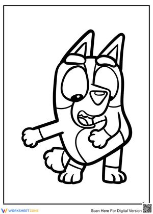 Dancing Bluey