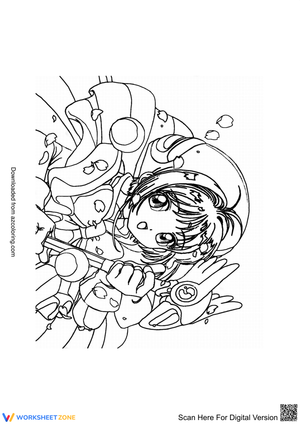 Himura Kenshin Anime Coloring Page | Printable Essential