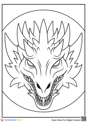 Dragon Head Illustration