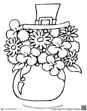 St. Patrick's Day Elements Illustration Worksheet