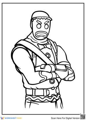 Maskman Illustration Worksheet