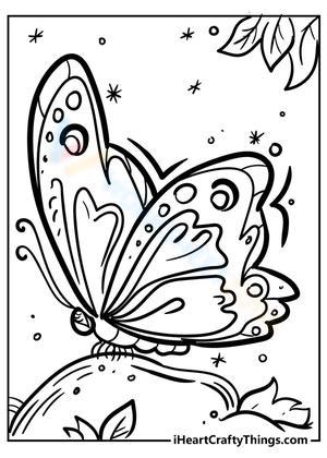 Big Butterfly Reading Comprehension Worksheet