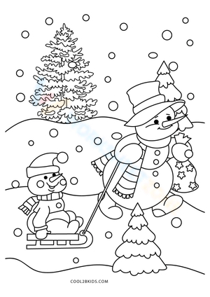 Build a Snowman: A Fun Winter Activity Worksheet