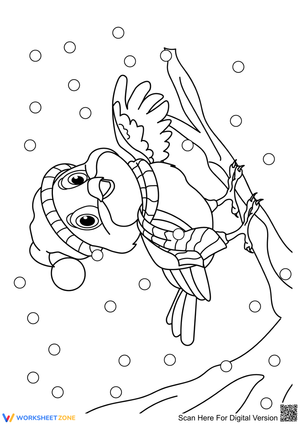 Observe a Winter Bird: An Avian Study Worksheet