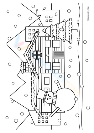 Winter in the Neighborhood: A Seasonal Scene