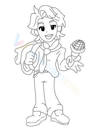 FNF Senpai: Draw Your Favorite Game Character