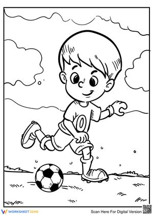 Football Player: Draw Your Favorite Sport