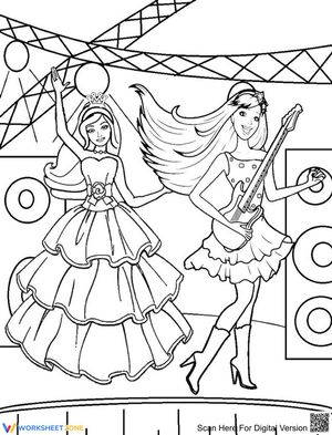 Barbie Princess Popstar: Draw Your Idol