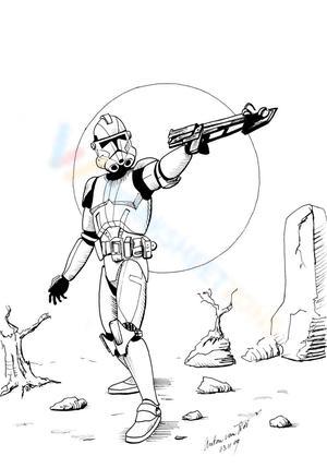 Star Wars Captain Rex: Character Design