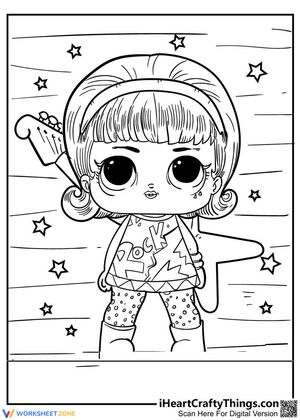  LOL Surprise Doll Rock Star