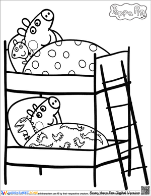 Peppa Pig Coloring Page | Essential Grade K-5 Printable