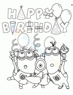 Happy Birthday Minion